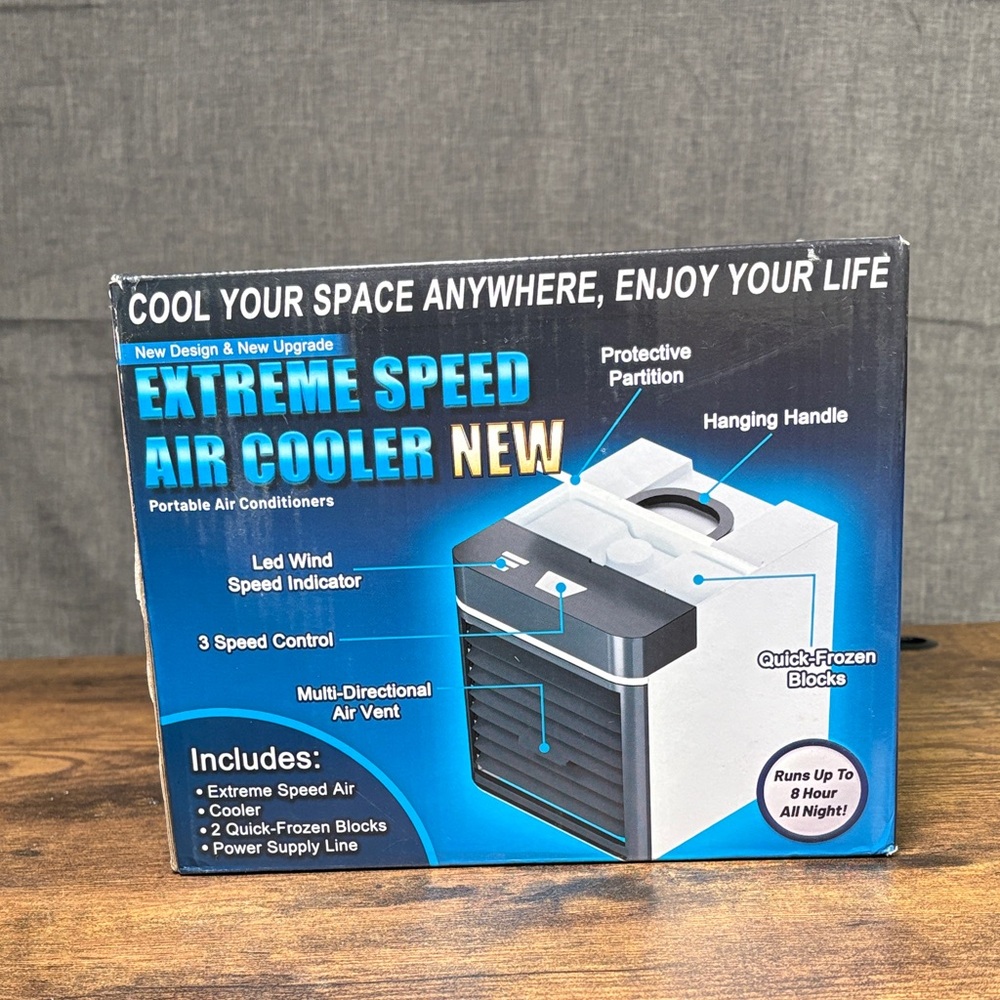 Extreme Speed Air Cooler with LED Wind